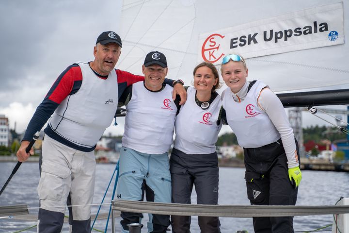 Ekolns SK Uppsala vann tredje deltävlingen av Allsvenskan i segling. Foto: Fabian Gränjefors/Nextlive
