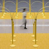 Färg & Blanches installation The Yellow Thread under Sveriges EU-ordförandeskap i Bryssel.