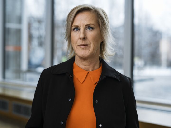 Förbundsordförande Åsa Fahlén, Sveriges Lärare. Hälften av lärarna känner oro för att nedskärningarna ska leda till ökade problem med hot och våld, enligt undersökningen.
