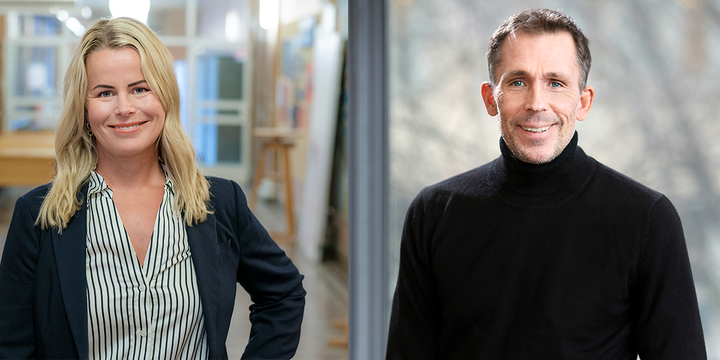 Anna Olskog och Håkan Wiclander