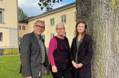 På bilden, Bijan Zainali (S), Tina Ehn (MP) och Louise Jeppsson (V)