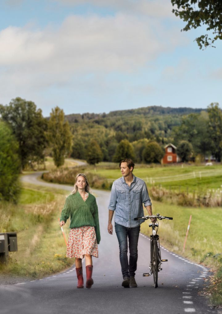 Åsa Sjöblom och Kalle Malmberg gör ledande roller i musikalen Så som i himmelen som har premiär i Kulturhuset Spira 20 september.