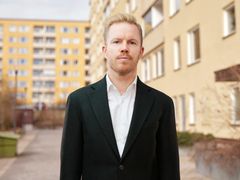 Martin Hofverberg, chefsekonom Hyresgästföreningen. Foto: Gabriel Liljevall