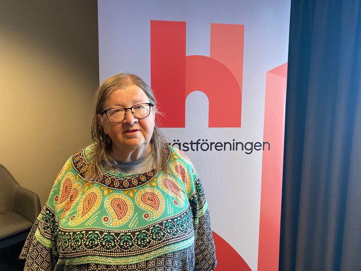 Maggi Bergne, ordförande Hyresgästföreningen Sundsvall/Timrå