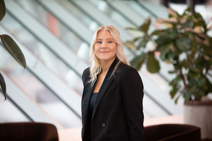 Michelle Komulainen, förhandlare Hyresgästföreningen norra Skåne