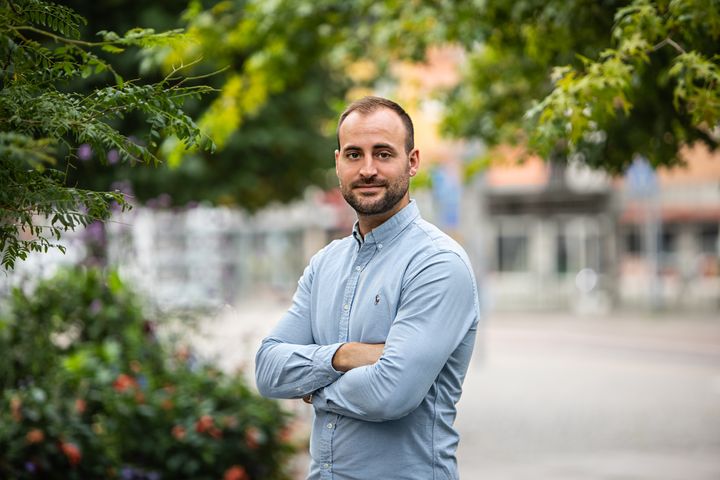 Amir Dosljaki, förhandlare på Hyresgästföreningen region norra Skåne.