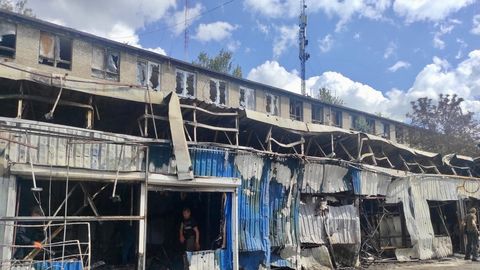 Efter onsdagens explosion på en marknadsplats i Kostiantynivka, i Donetskregionen, tog stadens sjukhus emot 34 skadade patienter, varav 15 var i behov av omedelbar livräddande vård.