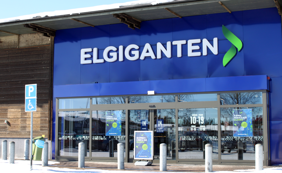 Elgiganten inviger nytt varuhus i Skellefteå Elgiganten