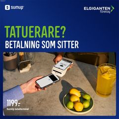 Elgiganten i samarbete med SumUp