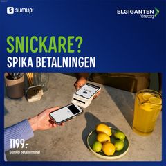 Elgiganten i samarbete med SumUp