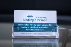 Stödlinjen för män, foto: NCK