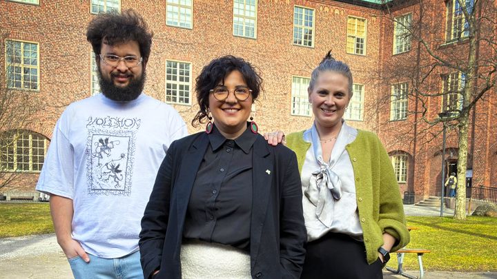From left, Artemy Zhigulev, Pelin Sahlén and Hanna Björck. Their latest research offers new clues that may explain what causes the most common heart defect present at birth.