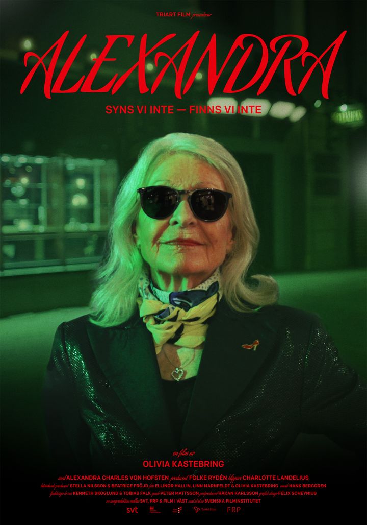 Filmaffisch ALEXANDRA - syns vi inte finns vi inte
