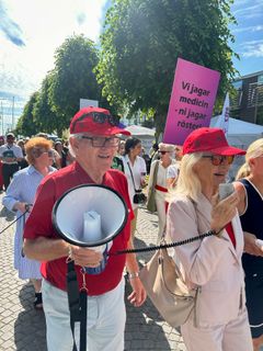 Bengt von Hofsten och Alexandra Charles von Hofsten.