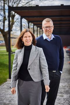 Carin Lidman är styrelseordförande för Mälarenergi och Niklas Gunnar är koncernchef.