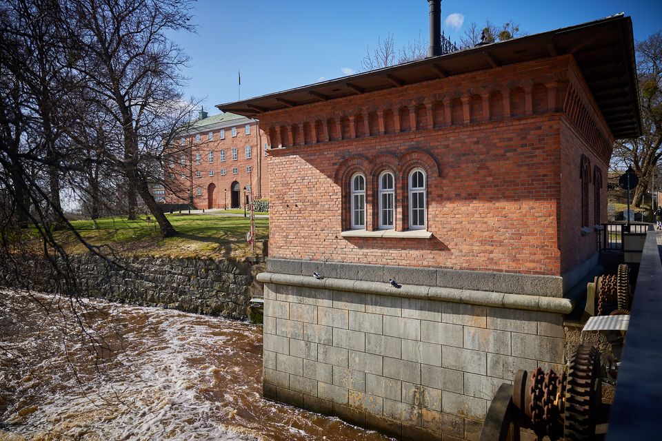 Kraftstationen Turbinhuset Från 1891 är Invigt Som Byggnadsminne ...