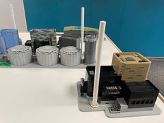 Få har sett legobygget live, eftersom det står placerat inne på kraftvärmeverket i Västerås. Klossfestivalen vill att fler ska kunna se det på nära håll lördagen den 15 november.