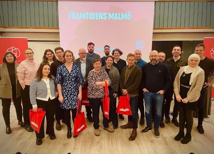 Arbetsgrupperna för Socialdemokraternas arbete om framtidens Malmö.