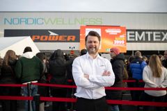 Magnus Kreuger, VD POWER Sverige, vid öppningen i Högsbo