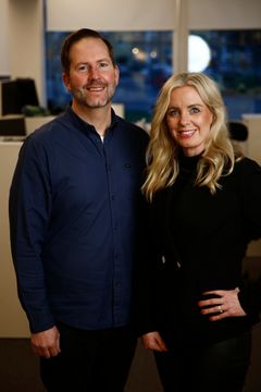 Nils Olauson och Jenny Hoflund Bergdahl