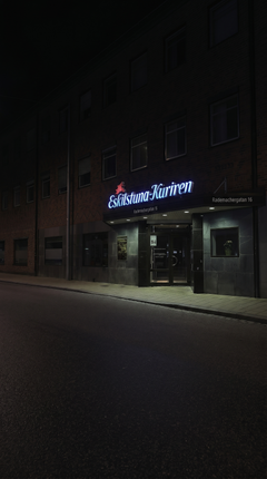 Eskilstuna-Kurirens redaktion.