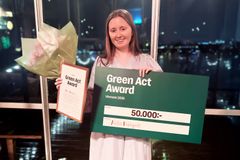 Asta Dahlqvist från Uppsala universitet är årets Green Act Award -stipendiat.
