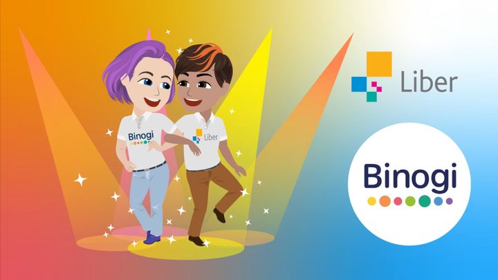 Binogi och Liber i digitalt samarbete för att stötta elever och lärare i jakten på världens bästa läromedel.