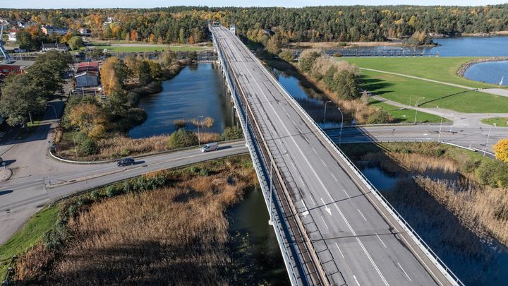 Dalbobron öppnar för personbilstrafik den 26 januari kl 10.00.