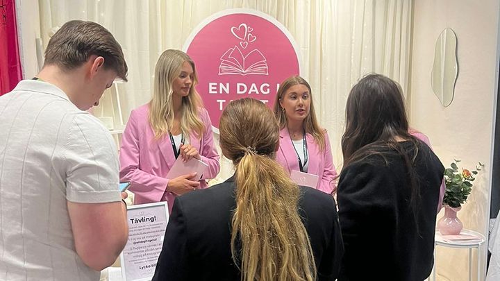 UF-företaget En dag i taget – ett uppmärksammat och framgångsrikt UF-företag som i samband med mässan år 2024 nådde stor spridning med sin idé och tog sig vidare till SM i ungt företagande.