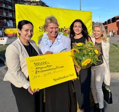 empowHER - Vinnare av Sparbanken Syds EkonomihälsaPris på 100 000 kr