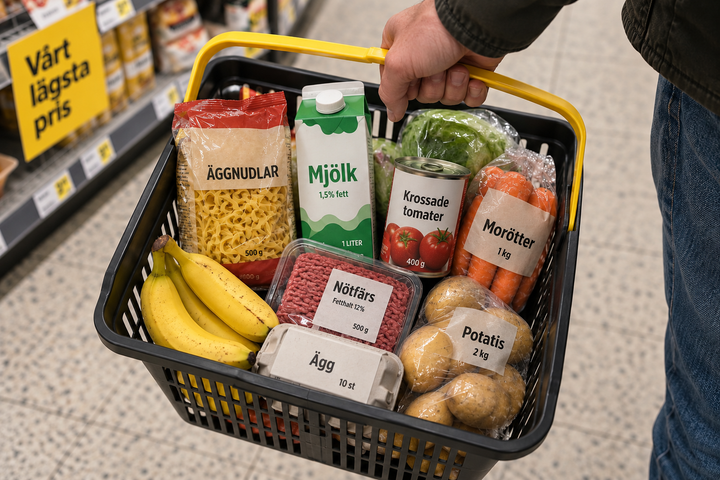 Fler skåningar har börjat köpa billigare mat (AI)