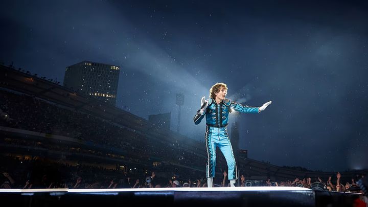 Håkan Hellström vid en av sina fyra konserter på Ullevi.