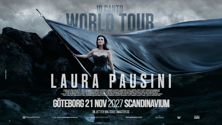 Laura Pausini, Göteborg 21 november 2027, Scandinavium.