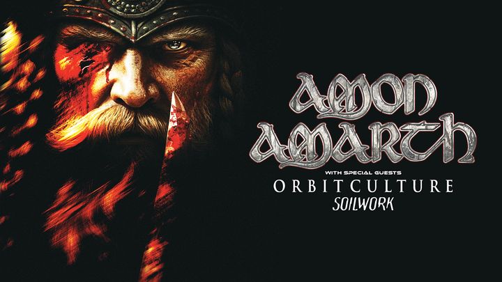 Amon Amarth with special guests Orbit Culture och Soilwork.