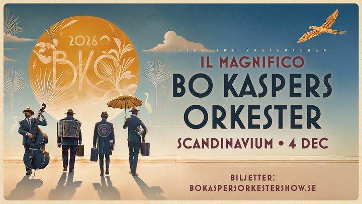 Den 4 december kommer Bo Kaspers Orkester till Scandinavium med jubileumsshowen Il magnifico.
