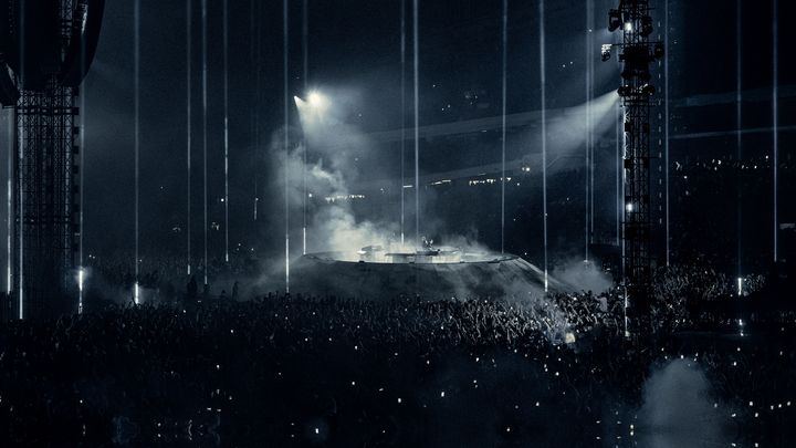 Bild från Swedish House Mafias konsert på Ullevi i augusti.