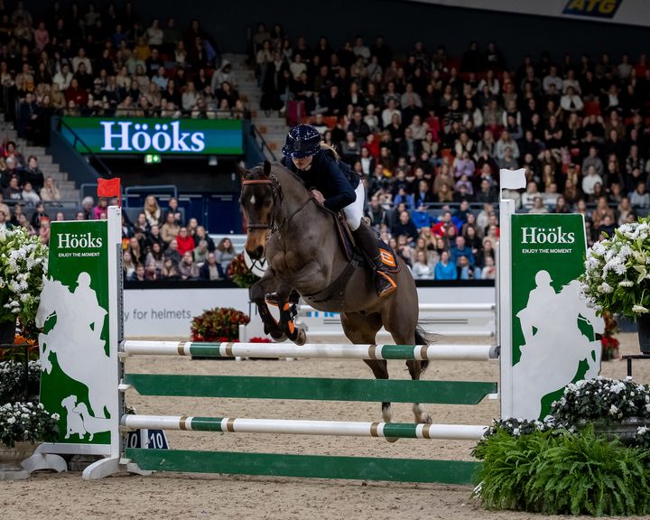 Ally Stålfors Kosar och Carlos från finalen i Scandinavium 2023. Foto: Filip Jenå