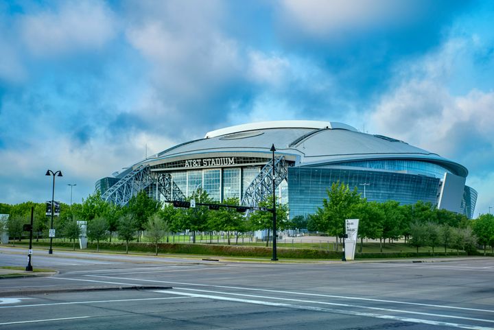 AT&T Stadium, Arlington, där Sveriges match mot Japan kommer spelas