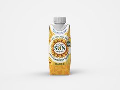Golden Sun Smoothie - exempel på hur en produkt med solrosprotein kan se ut