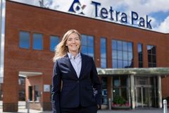 Katrin Andersson , Vd på Tetra Pak North Europe