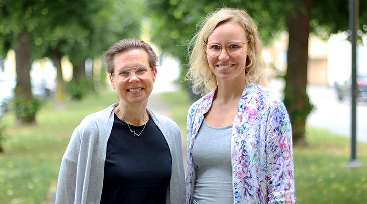 Katja Koivisto Jeppsson och Ulrika Frick