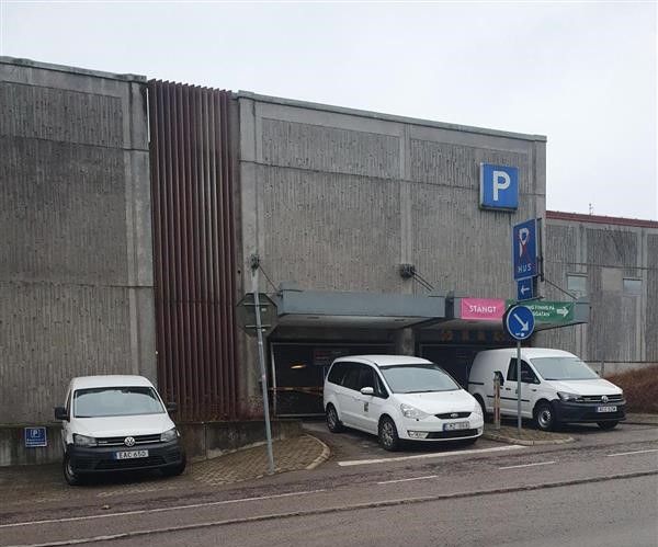 Parkeringshuset på Centrallasarettet Växjö