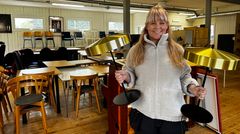 Sandra Edlund-Enemark ansvarar för Återbruket.