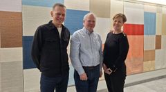 Ola Hjert, Thomas Aronsson och Therese Theander.