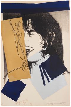 Andy Warhol Mick Jagger