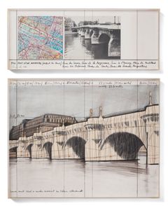 Christo Vladimirov Javacheff, The Pont Neuf, Wrapped Project for Paris