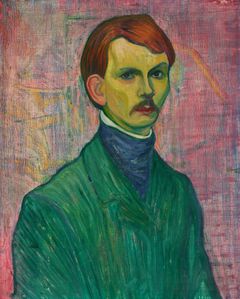 Axel Törneman, självporträtt