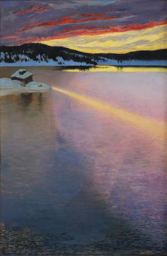 Akseli Gallen-Kallela "Isbildning"