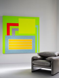 "Ta Ra Rum Pum" av Peter Halley