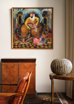 "Orientalisches motiv" av Adamson-Eric.